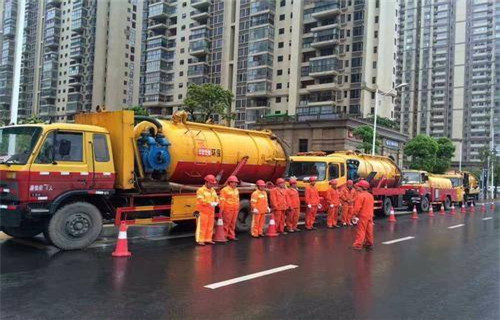 防城港市政管道清淤