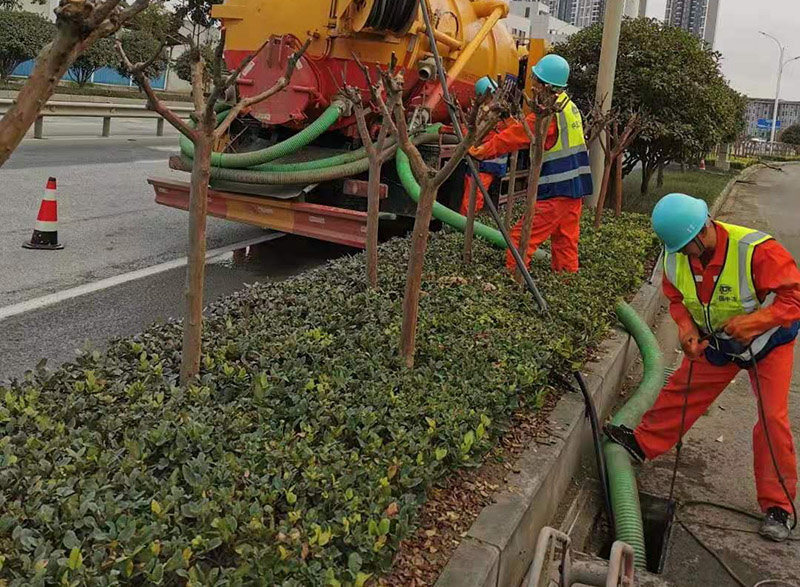 防城港市政管道清淤